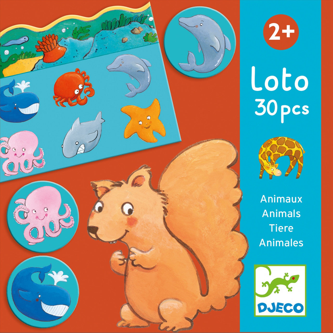 Joc loto cu animale Djeco