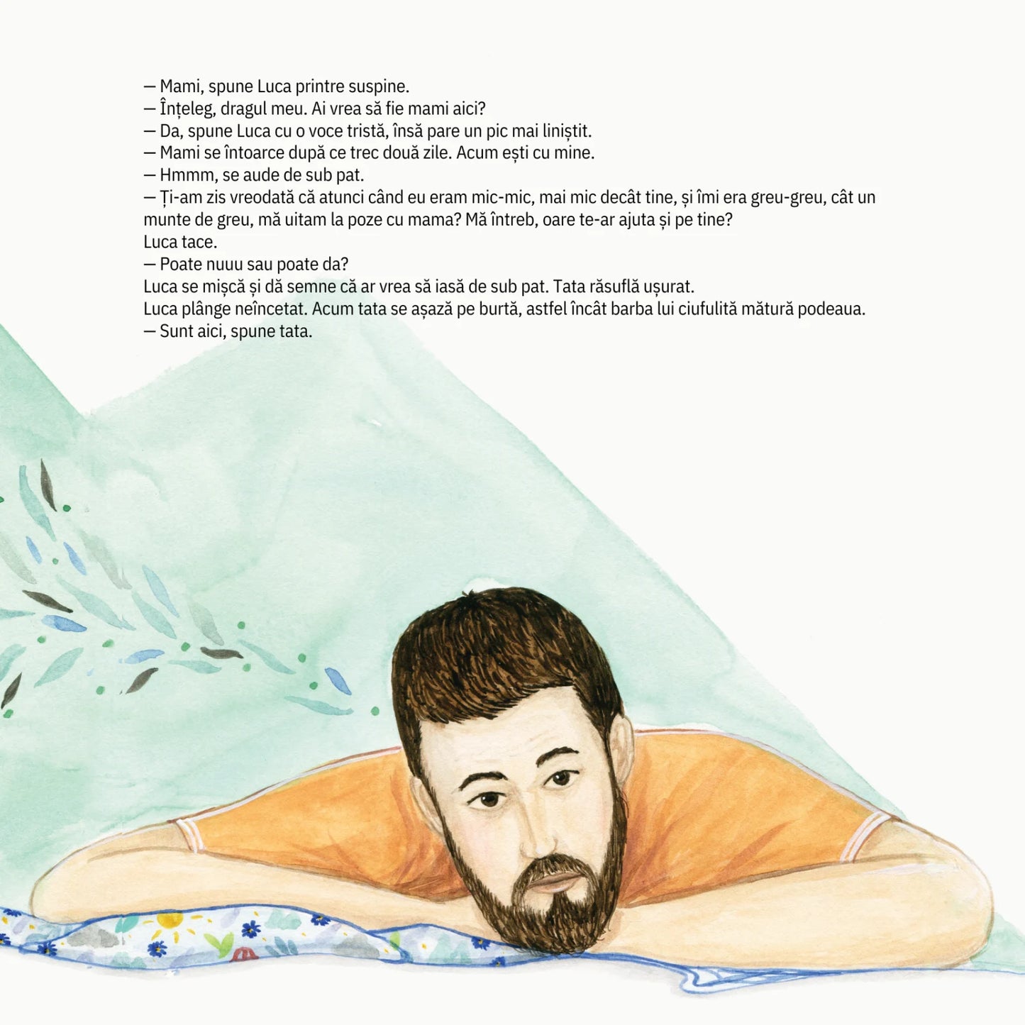 Luca spune: "Vreau la mama!" însă azi e numai tata - de Roxana Terpea