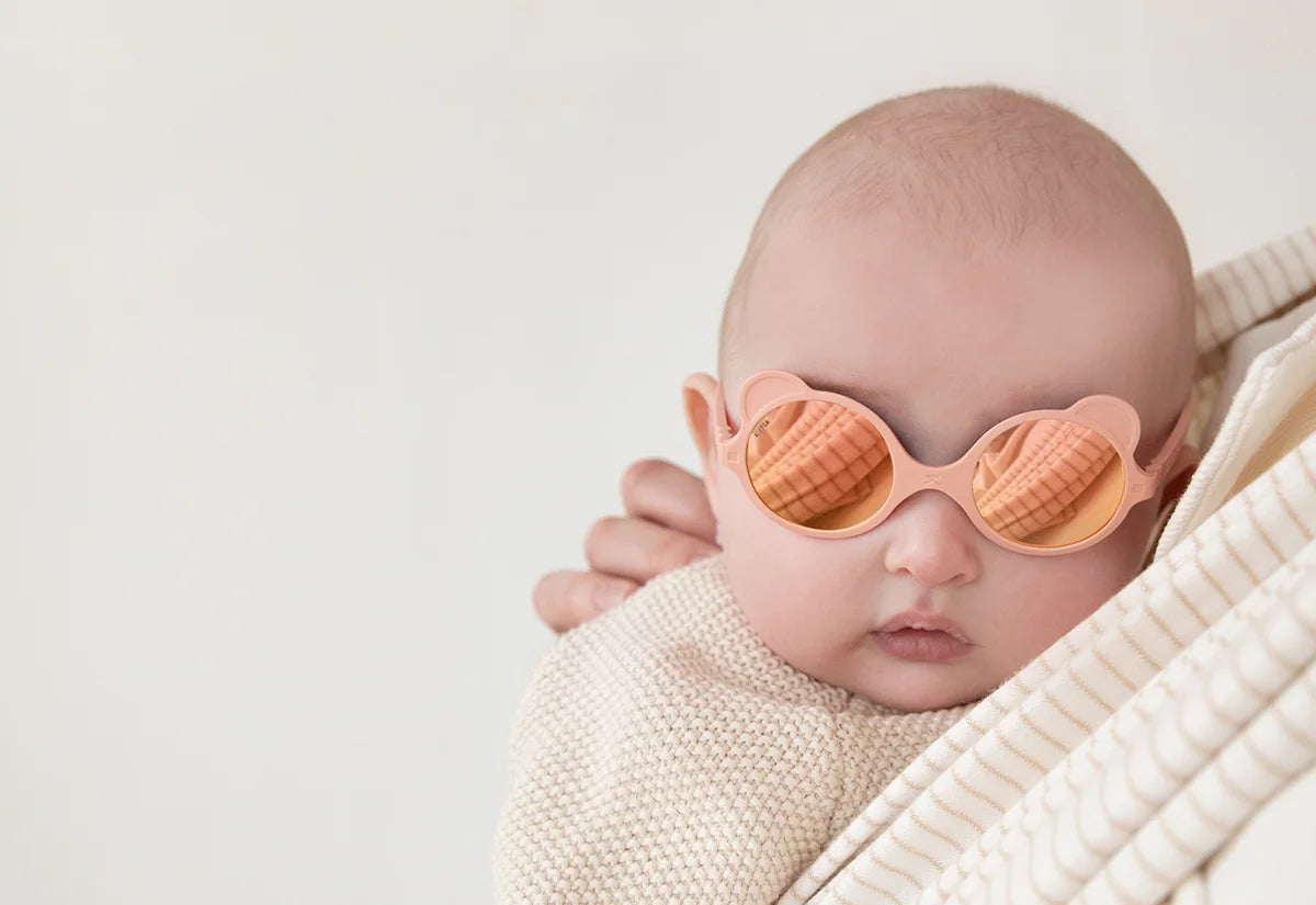 Ochelari de soare Ki ET LA, 0-12 luni - Ourson Peach