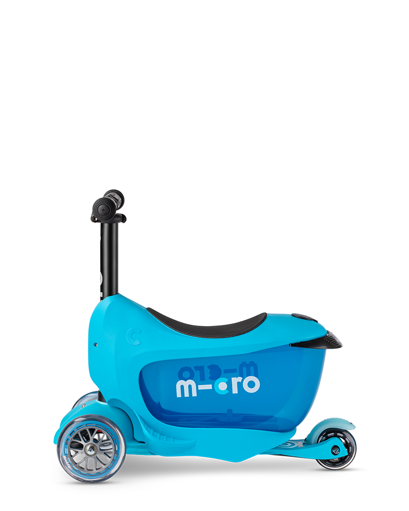 Trotinetă Micro Mini2go Deluxe Plus Blue +18 luni