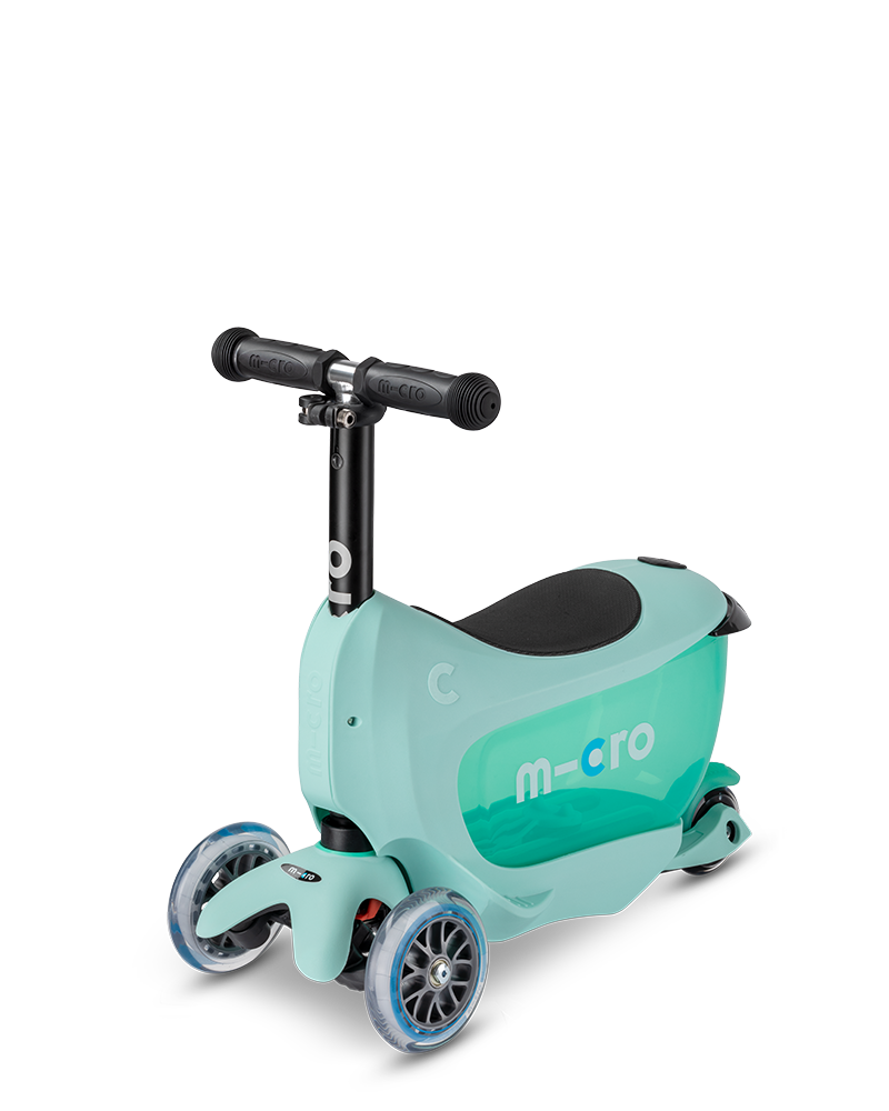 Trotinetă Micro Mini2go Deluxe Plus Mint +18 luni