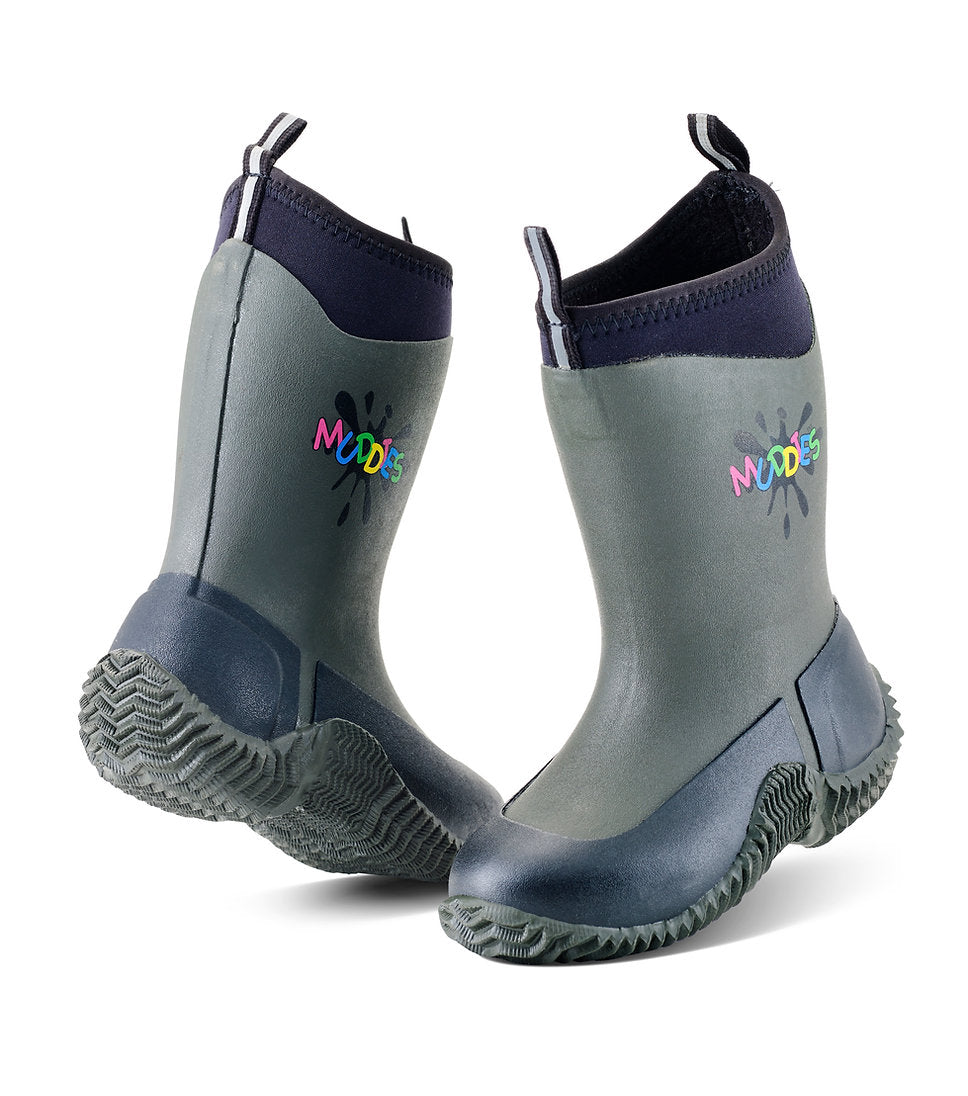 Cizme Grubs Muddies® Icicle Kids & Youths 5.0™ - Charcoal