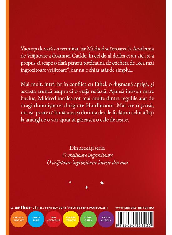 O vrăjitoare îngrozitoare și o vrajă nefastă, paperback