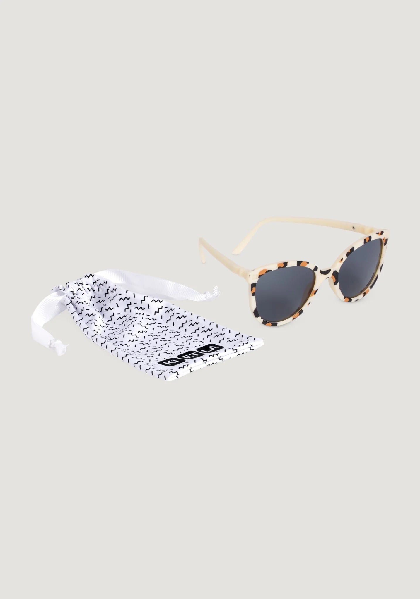 Ochelari de soare polarizați KI ET LA 4-6 ani - Butterfly Cream Leo