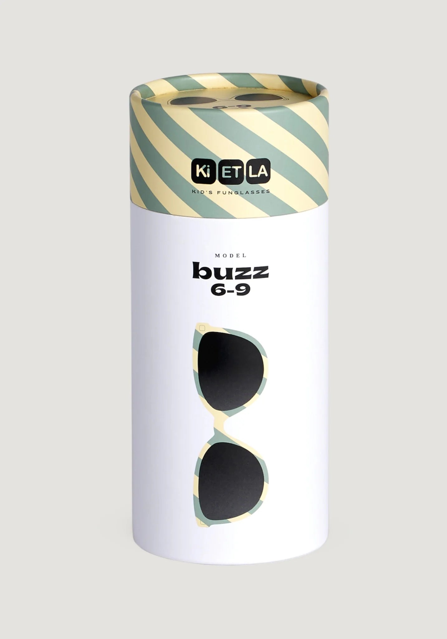 Ochelari de soare polarizați KI ET LA 4-6 ani - Butterfly Salvia Stripe