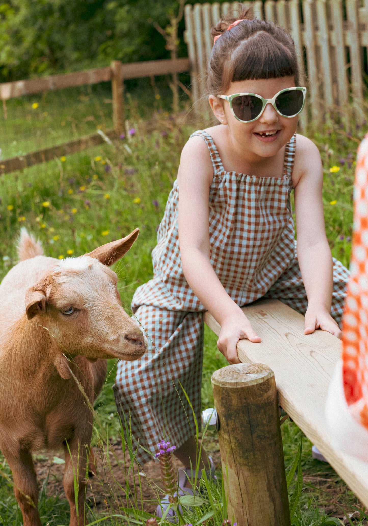 Ochelari de soare polarizați KI ET LA 4-6 ani - Butterfly Salvia Stripe