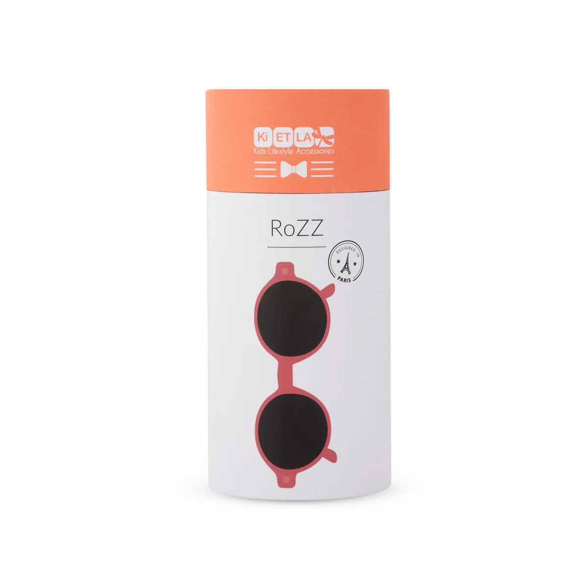 Ochelari de soare Ki ET LA, 6-9 ani - Round Fluo Orange