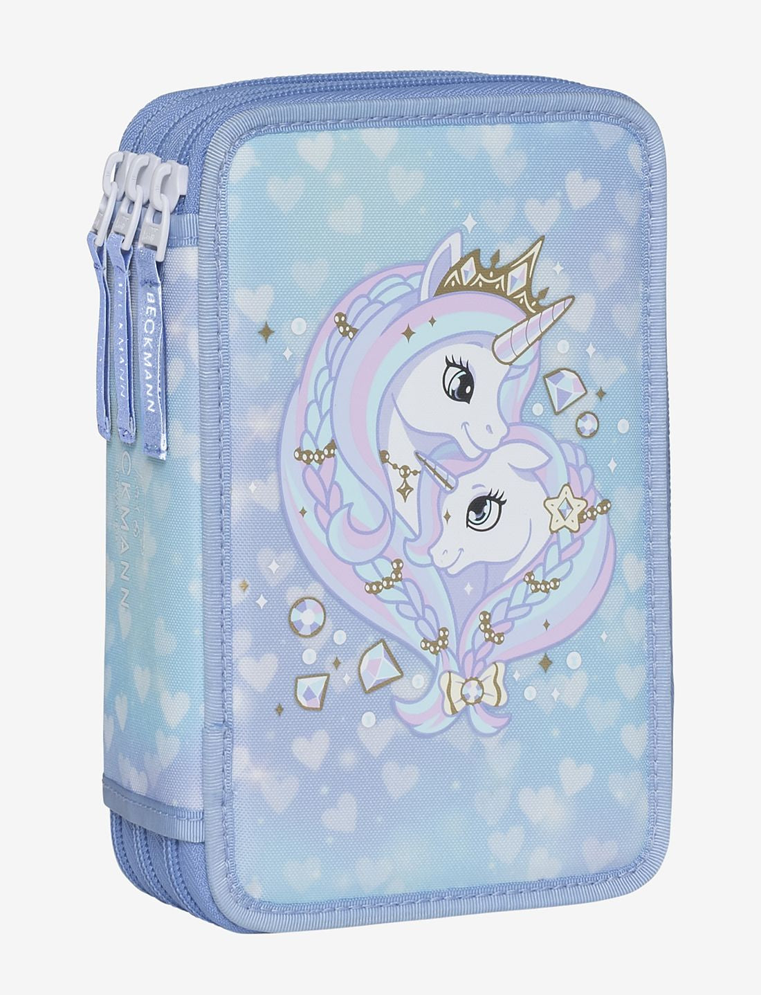Penar cu trei secțiuni complet echipat, Unicorn Princess Ice Blue