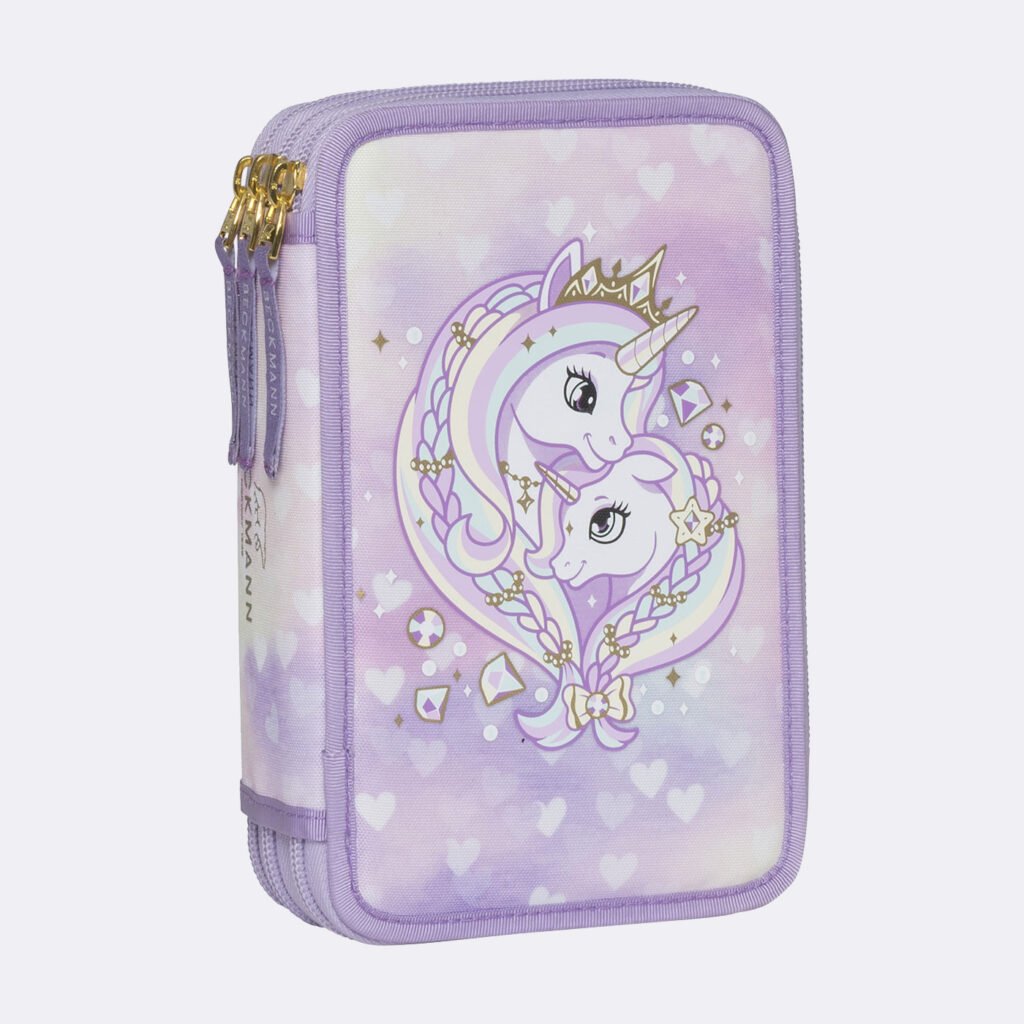 Penar Beckmann cu trei secțiuni complet echipat, Unicorn princess purple