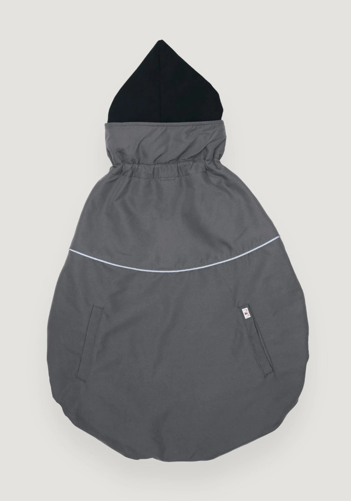 Protecție de iarnă Deluxe - Dark Pearl/Black + Cagulă ajustabilă