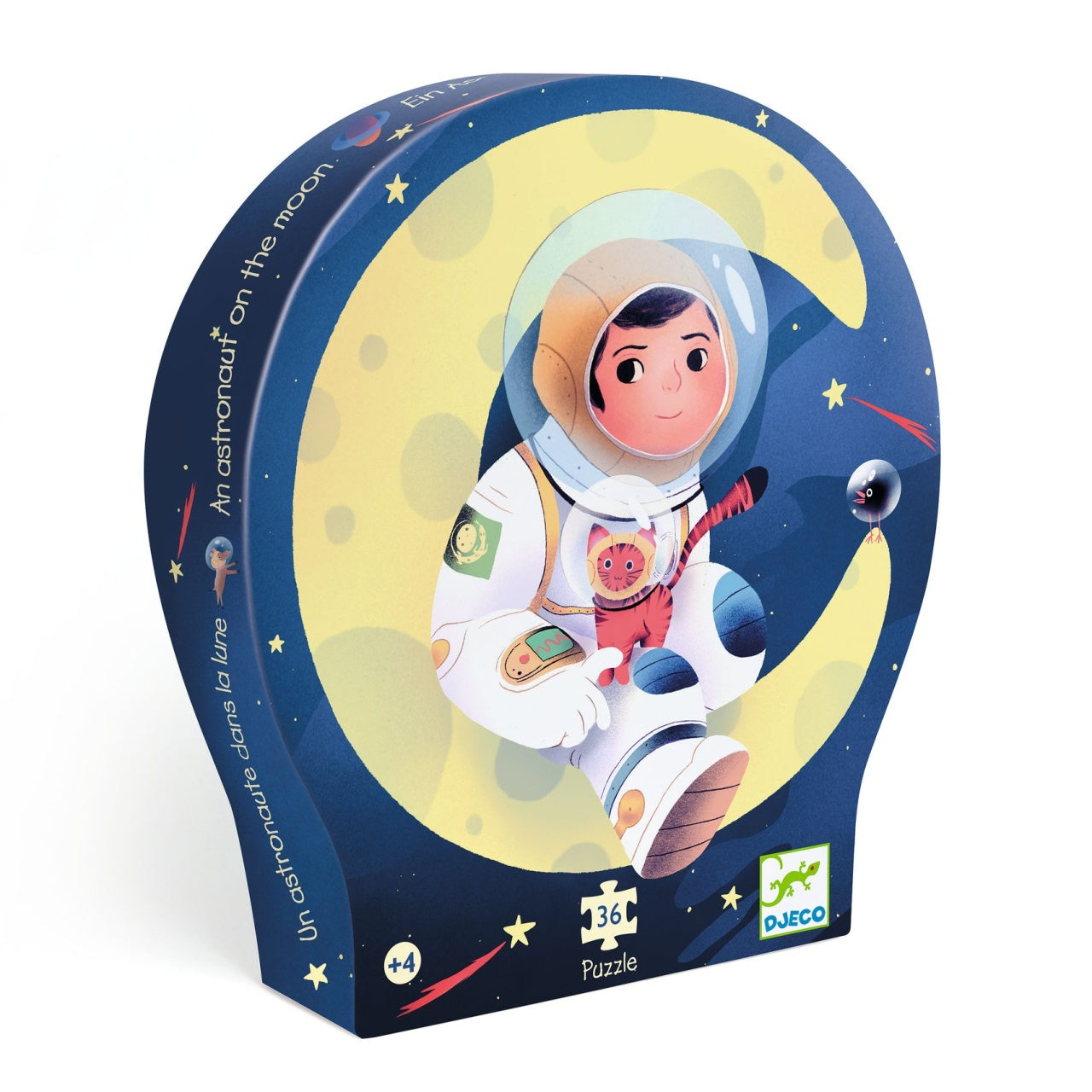 Puzzle Astronaut pe lună, Djeco