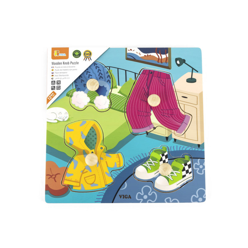 Puzzle cu mânere, Haine, Viga