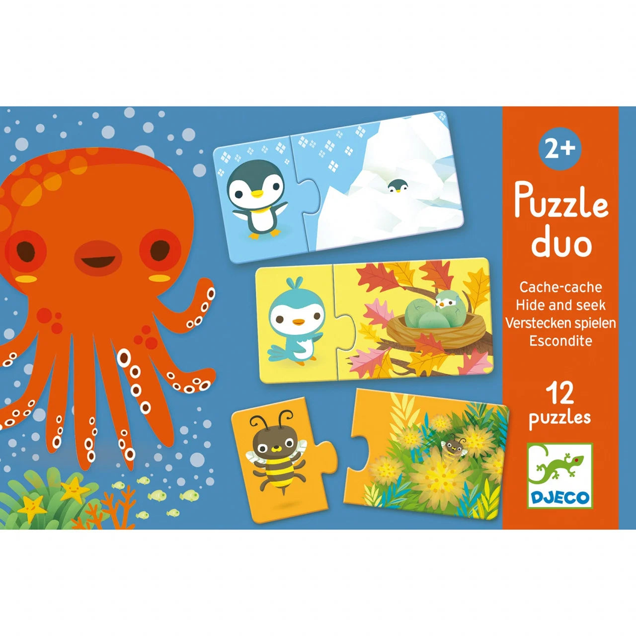 Puzzle duo Ascunselea, Djeco