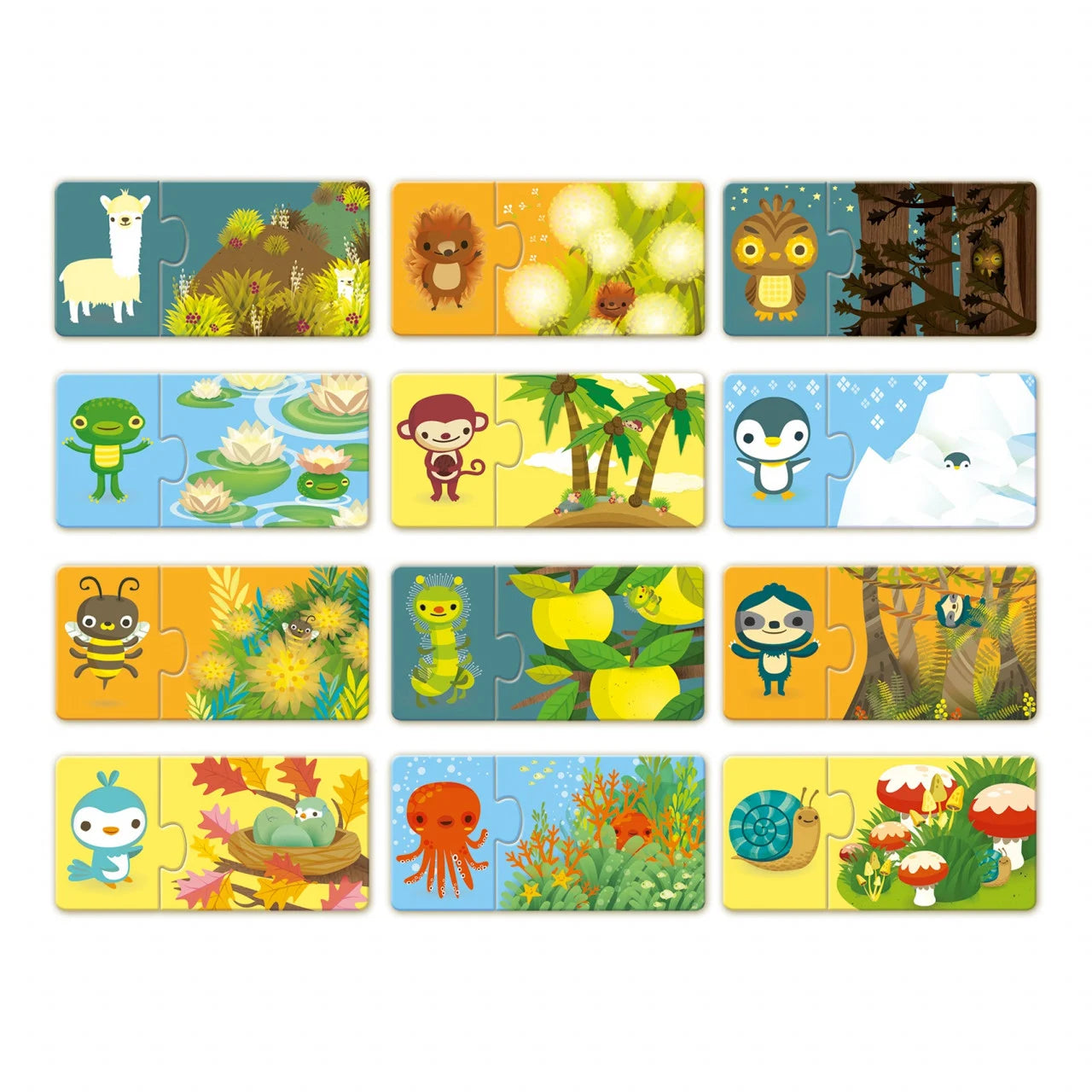 Puzzle duo Ascunselea, Djeco