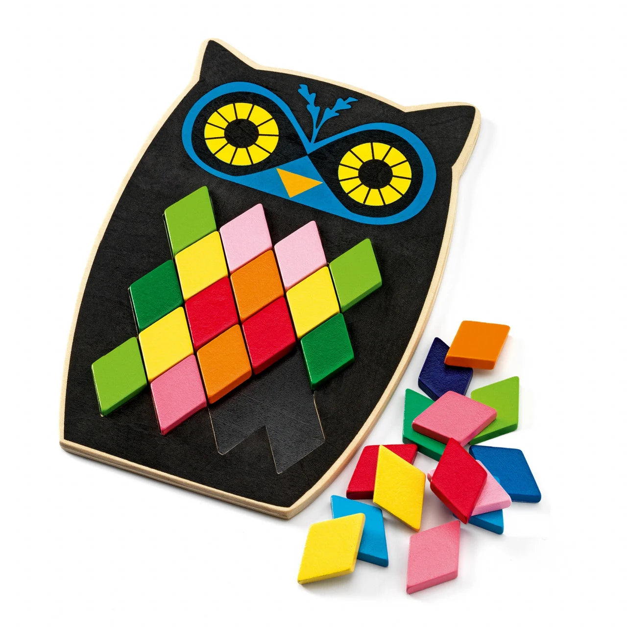 Puzzle mozaic Bufniță
