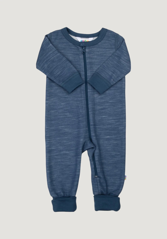 Joha - Overall din lână merinos și bambus - Propeller Dark Denim