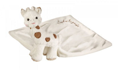 Set cadou Girafa Sophie Cherie și batistuța comforter