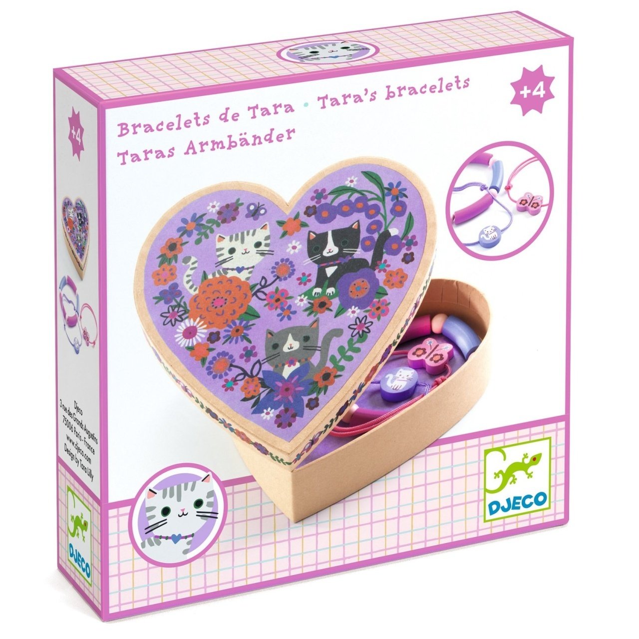 Set de bijuterii Brățările Tarei, Djeco