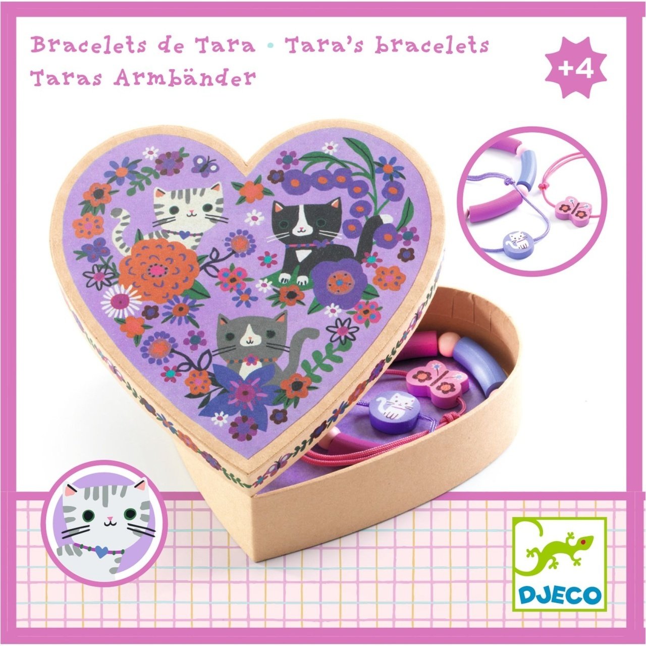 Set de bijuterii Brățările Tarei, Djeco