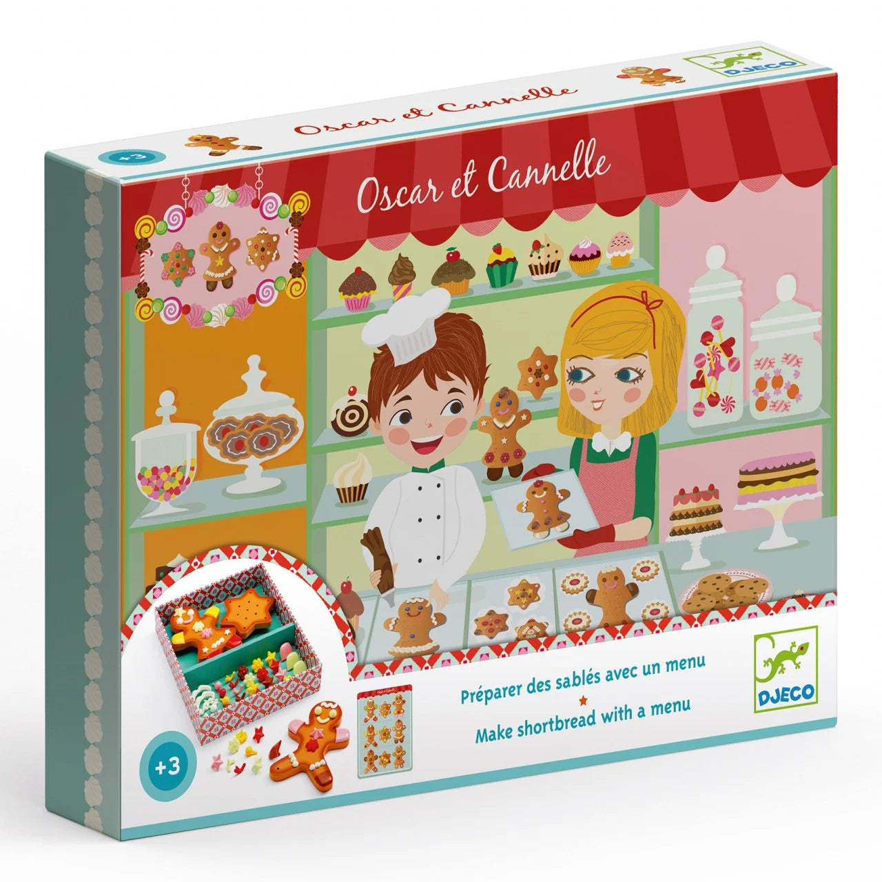 Joc de rol Set de patiserie Oscar şi Cannelle, Djeco