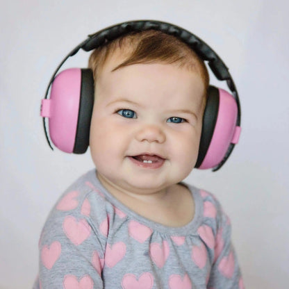 BANZ Bubzee - Casti antifonice pentru bebelusi Petal Pink