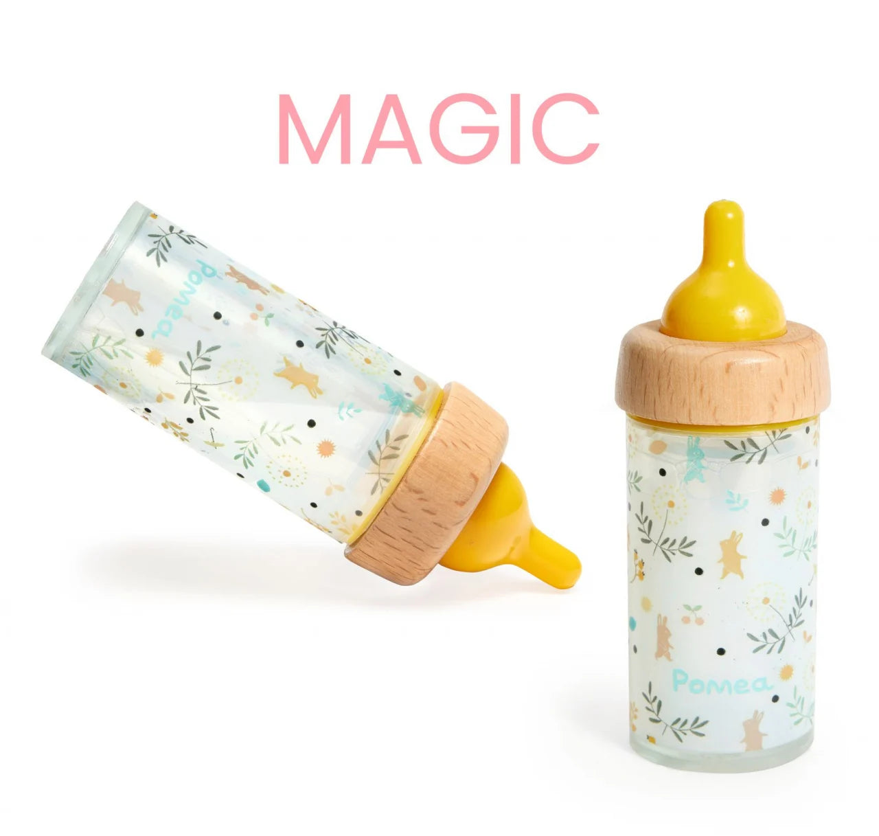 Sticluță magică cu biberon pentru păpuși, colecția Pomea Djeco