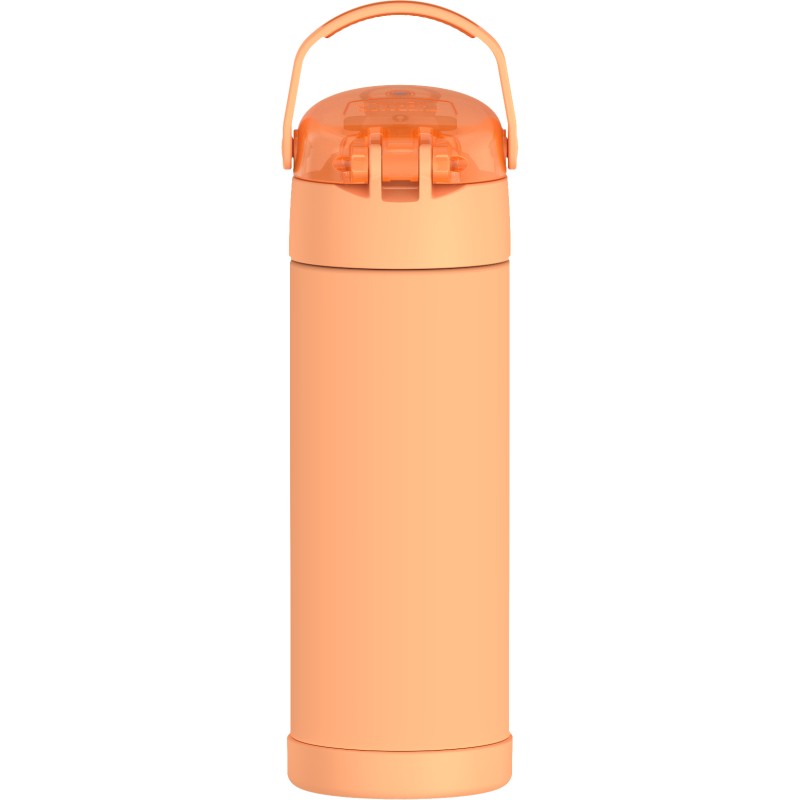 Termos pentru copii cu capac de hidratare - portocaliu neon - Thermos