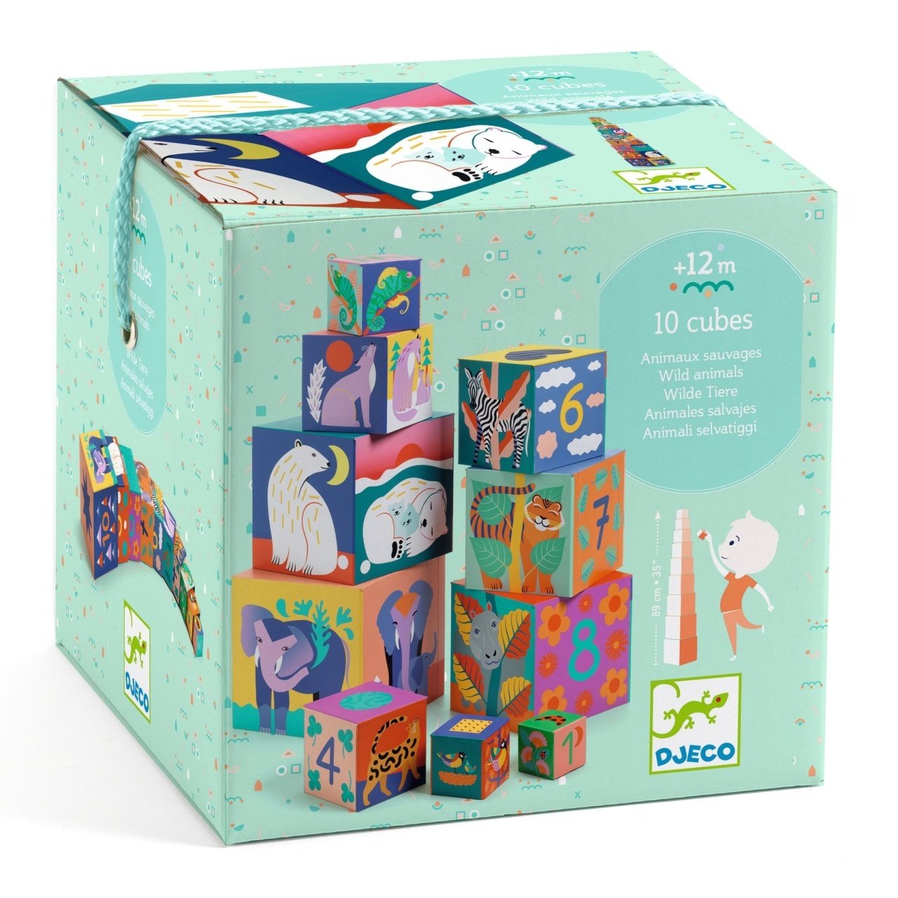 Turn de construit Animale, Djeco