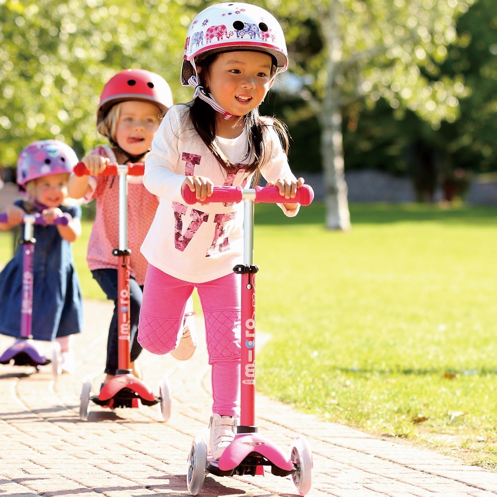 Trotinetă Mini Micro 3 in 1 Deluxe Pink 1-6 ani