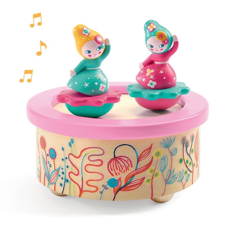 Cutiuță muzicală Flower Melody, Djeco