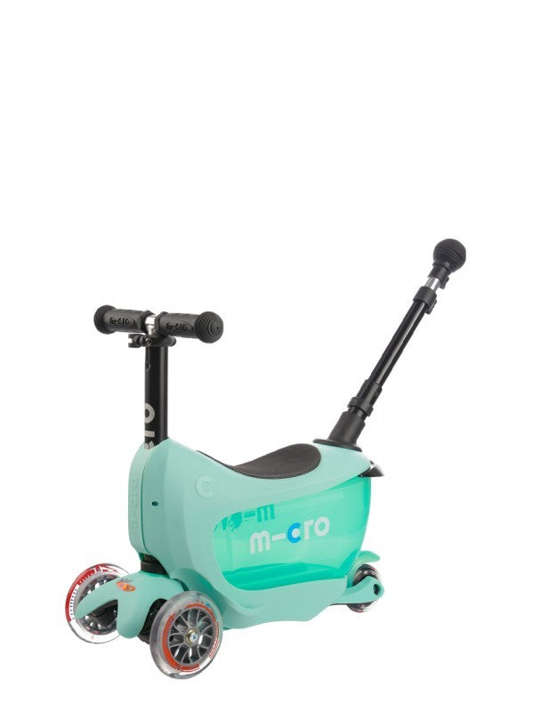 Trotinetă Micro Mini2go Deluxe Plus Mint +18 luni