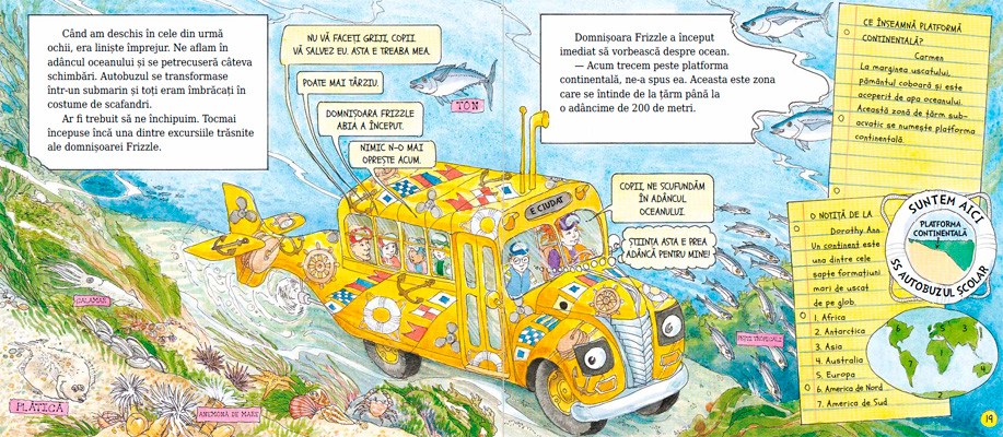 Autobuzul magic. În adâncul oceanului