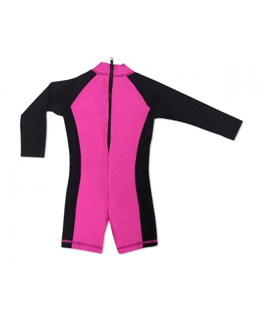 Salopetă cu filtru UV pentru protecție solară UPF50+ Charlie Banana Hot Pink