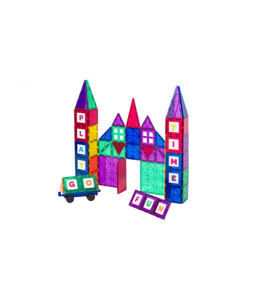 Set Playmags 100 piese magnetice de construcție