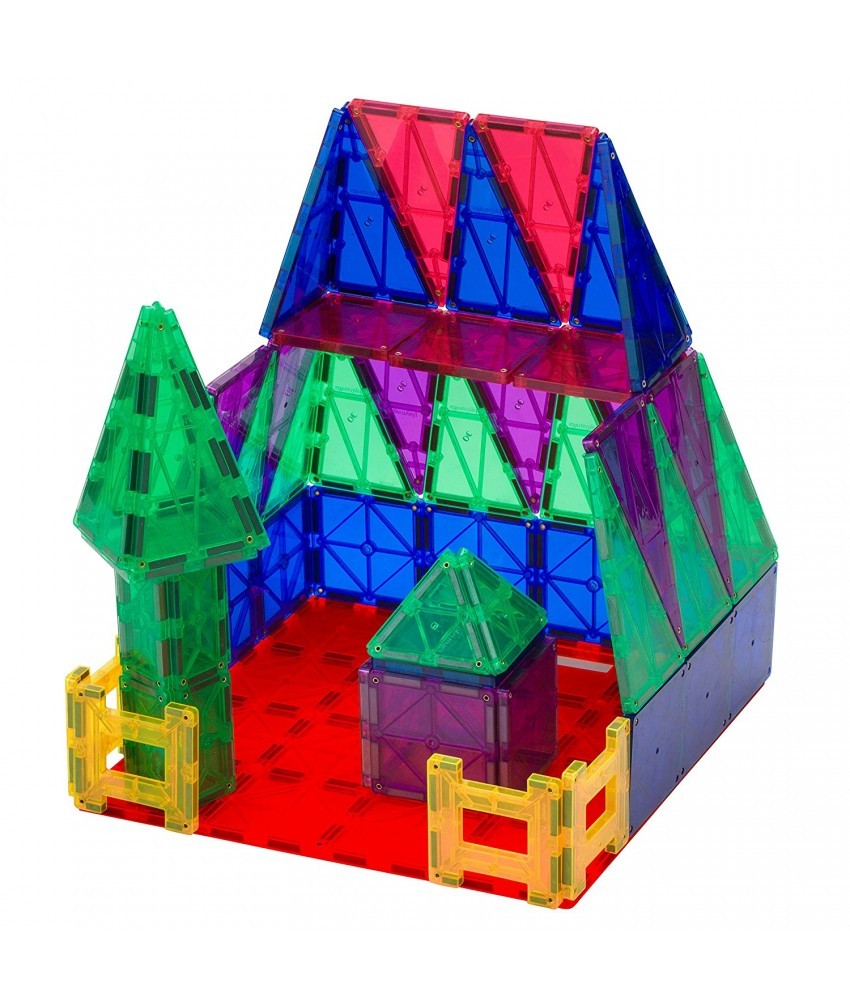 Set Playmags Stabilizator: 1 placă de bază pentru construcții Playmags MagnaBoard stabilizatoare + 4 pătrate mari