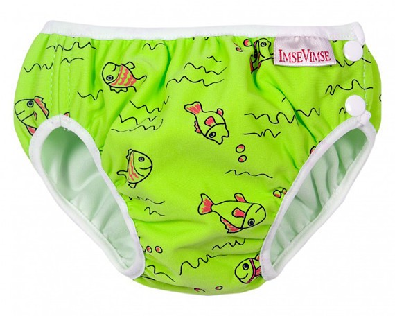 Scutec de înot ImseVimse Green Fish