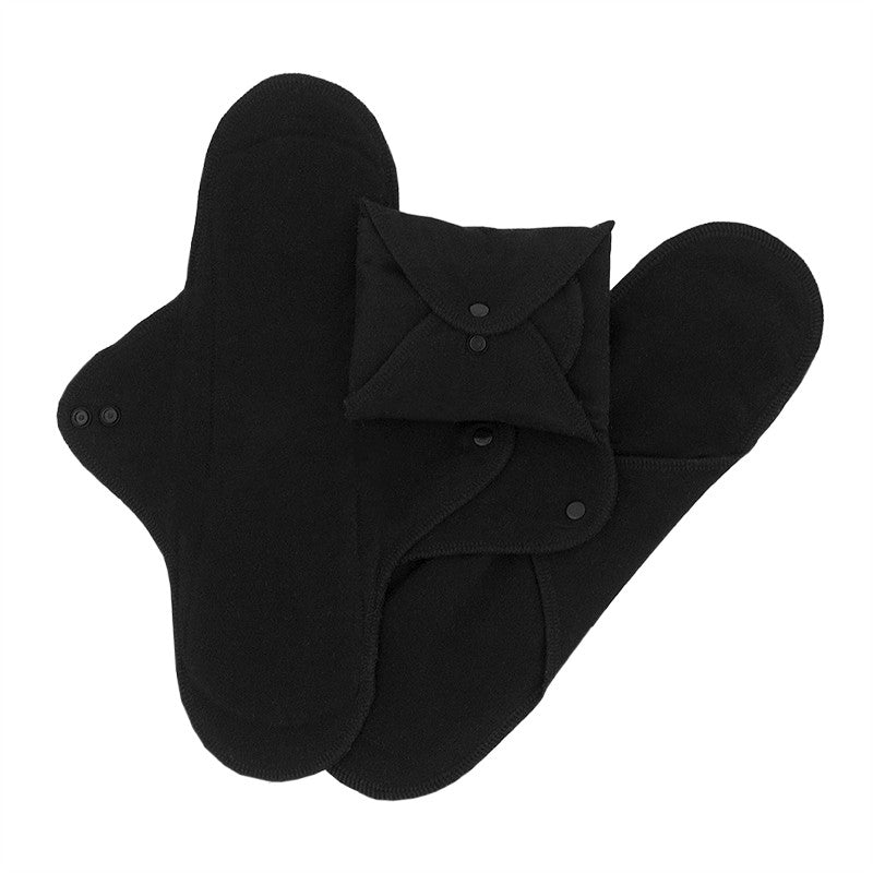 Absorbante intime din bumbac organic Night Garden - ImseVimse (3 buc)