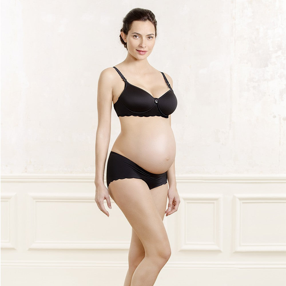 Sutien pentru maternitate si alaptare Diamond Black - CacheCoeur