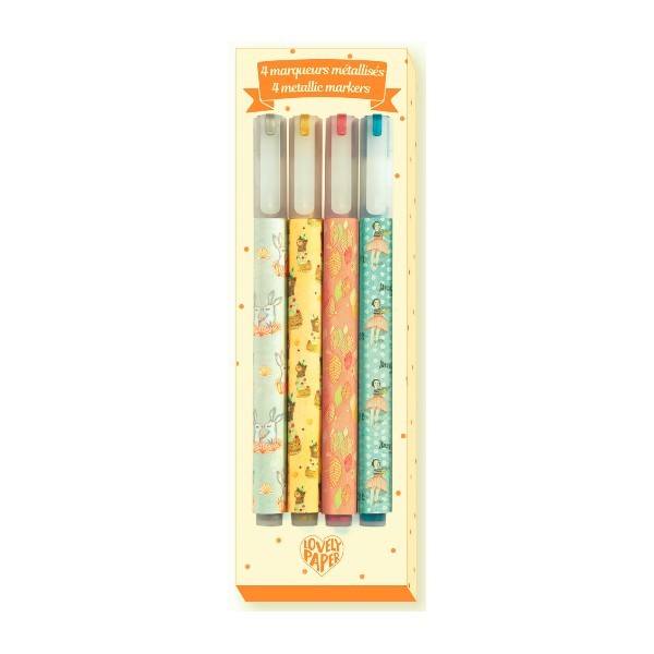 Set carioca (marker) metalică Djeco