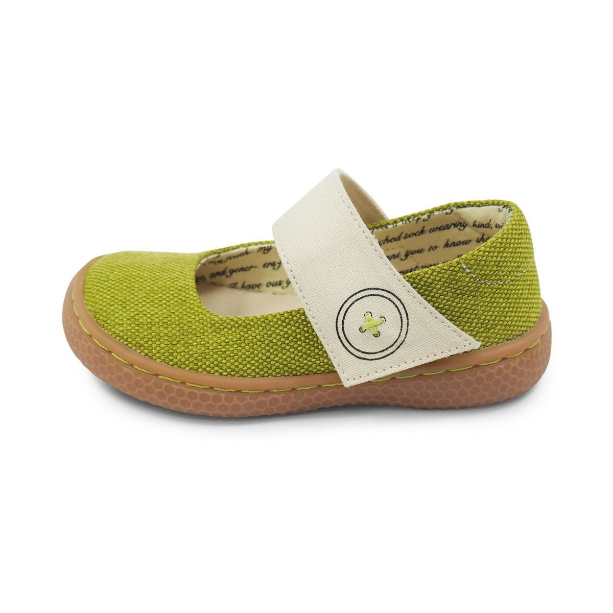 Pantofi Carta II Mary Jane Lime - Livie&Luca