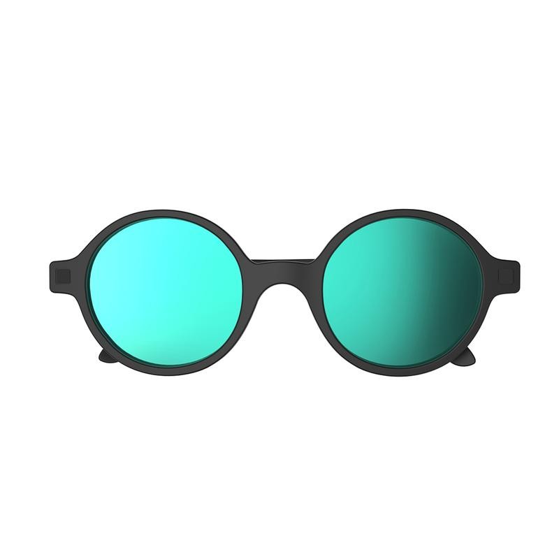 Ochelari de soare Ki ET LA, 6-9 ani - Round Black