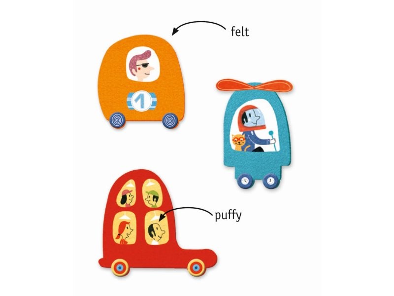 Colaje mașini Djeco