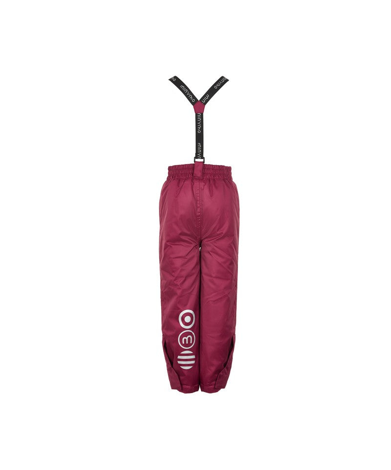 Pantaloni de iarna Minymo - Red Plum