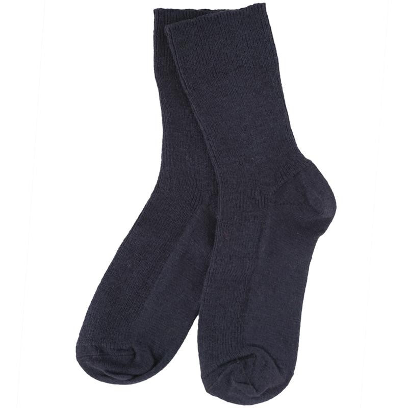 Sosete subtiri Hirsch Natur lana organica - Navy