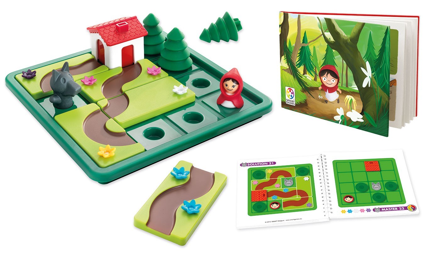 Little Red Riding Hood - Deluxe (Scufita Rosie,editie de lux) - Smart Games