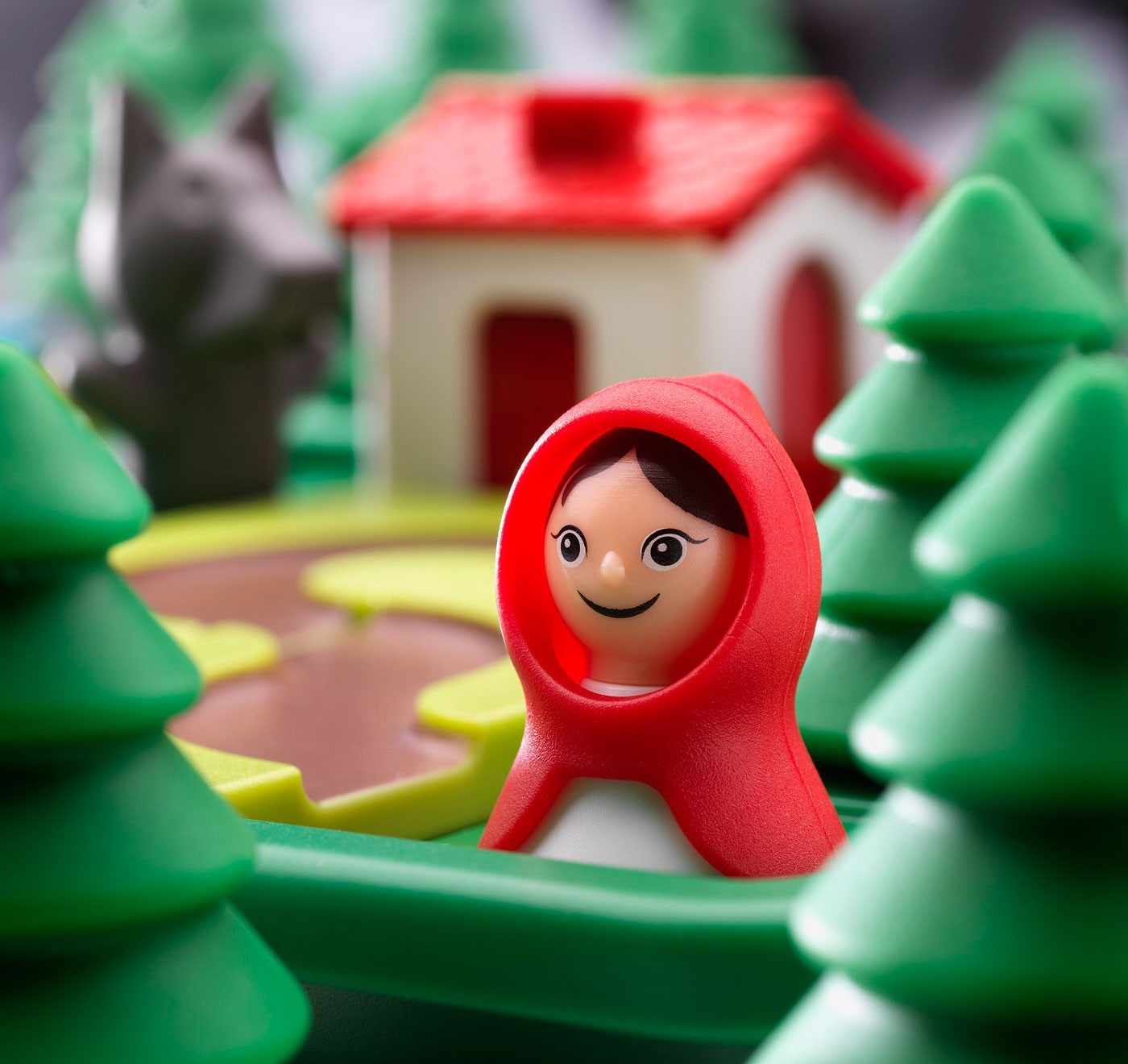 Little Red Riding Hood - Deluxe (Scufita Rosie,editie de lux) - Smart Games