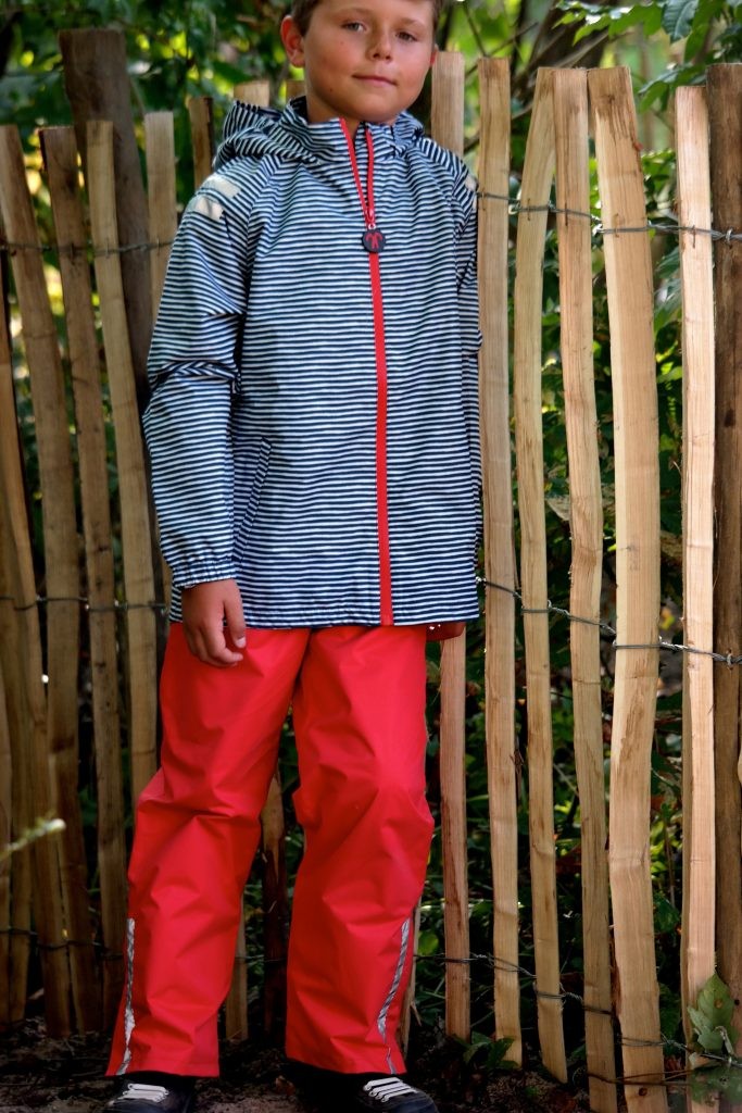 Pantaloni de ploaie (impermeabili) Red - Ducksday