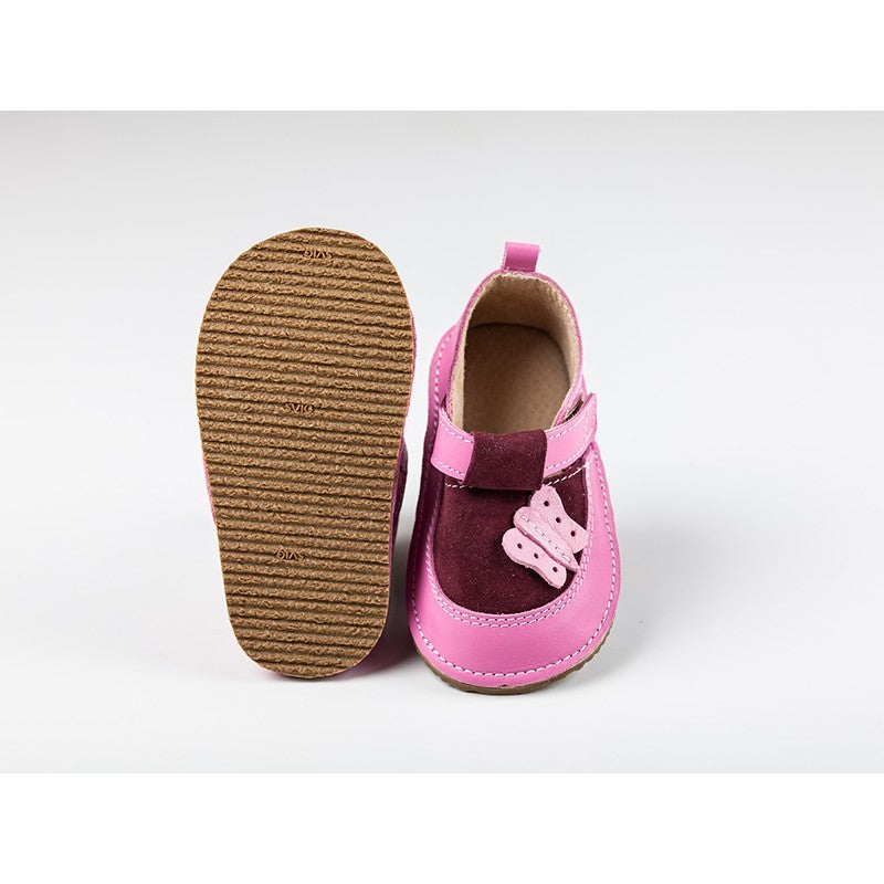 Pantofi Barefoot Pinkie Butterfly - Timmo