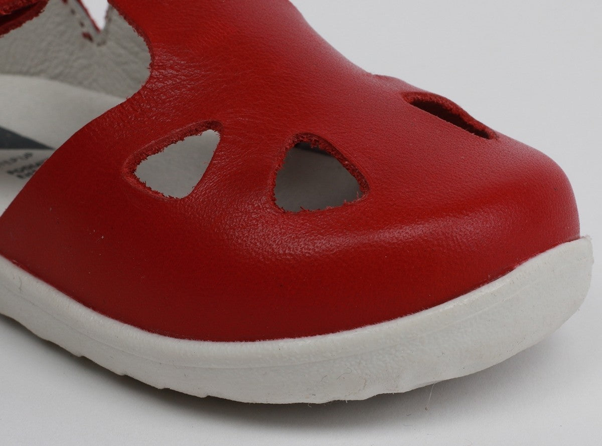 Sandale din piele Zap Red Rio Step Up - Bobux