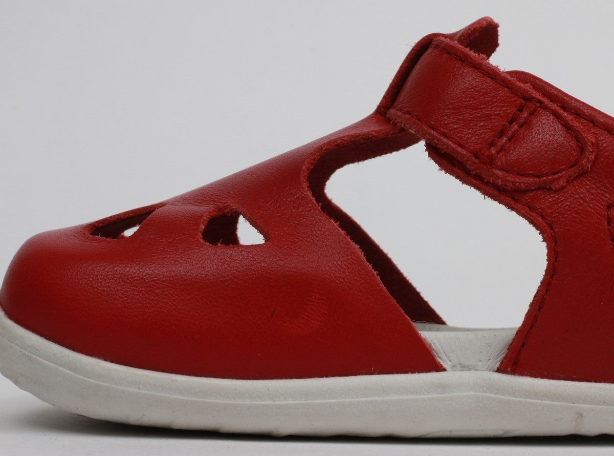 Sandale din piele Zap Red Rio Step Up - Bobux